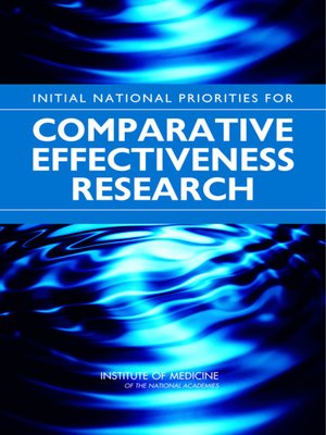 cover image of Initial National Priorities for Comparative Effectiveness Research